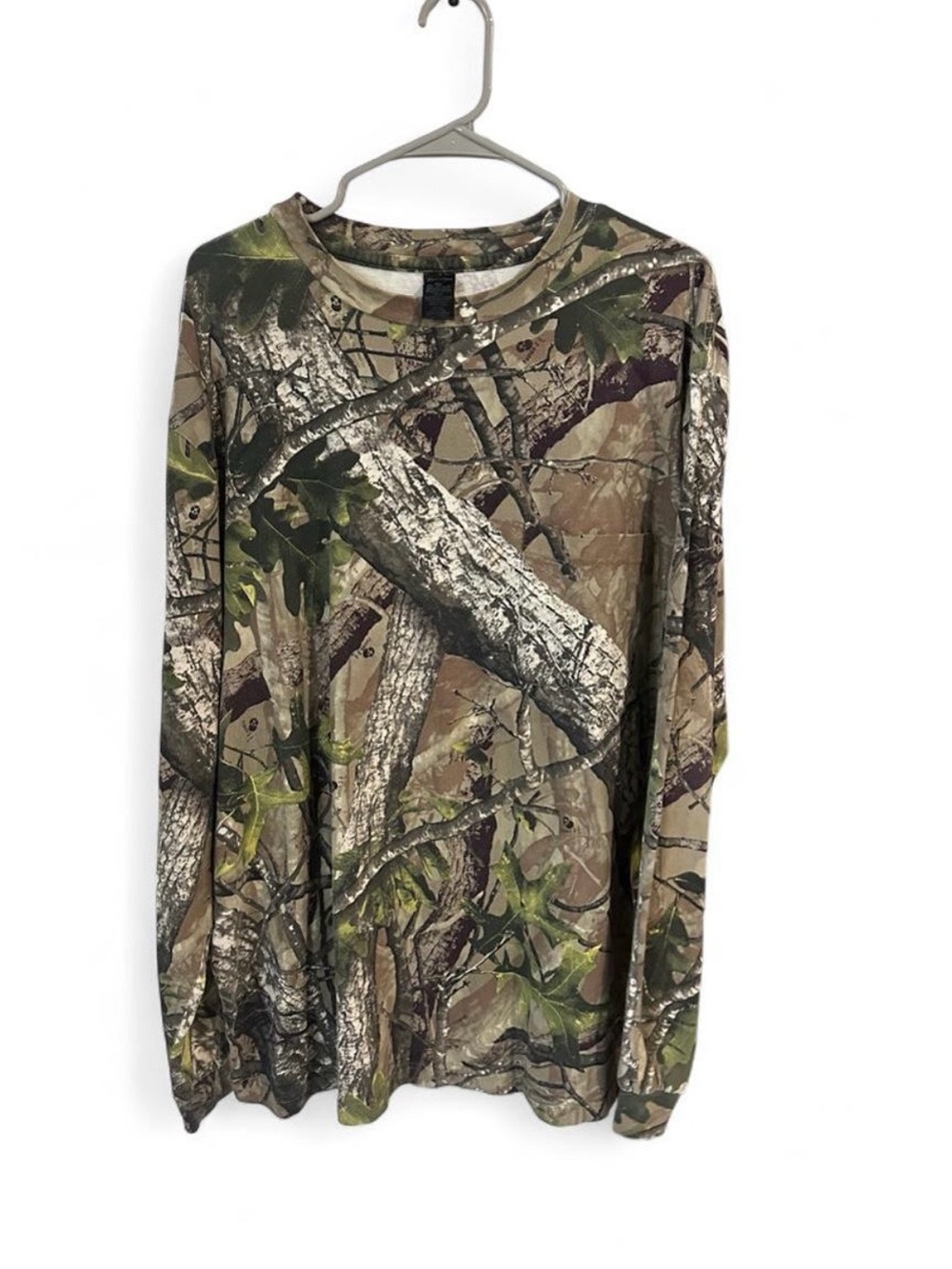 Men's Camo Long Sleeve Shirt - Outfitters